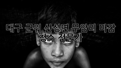 대구 군위 산성면 무암리 마감 청소 전문가